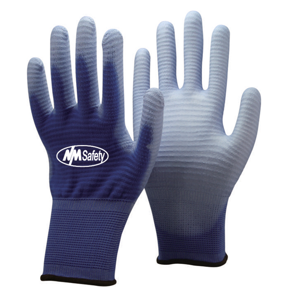 u3 polyester pu coated glove